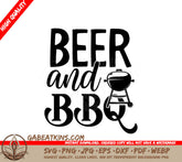 Beer & BBQ Grill SVG SVG